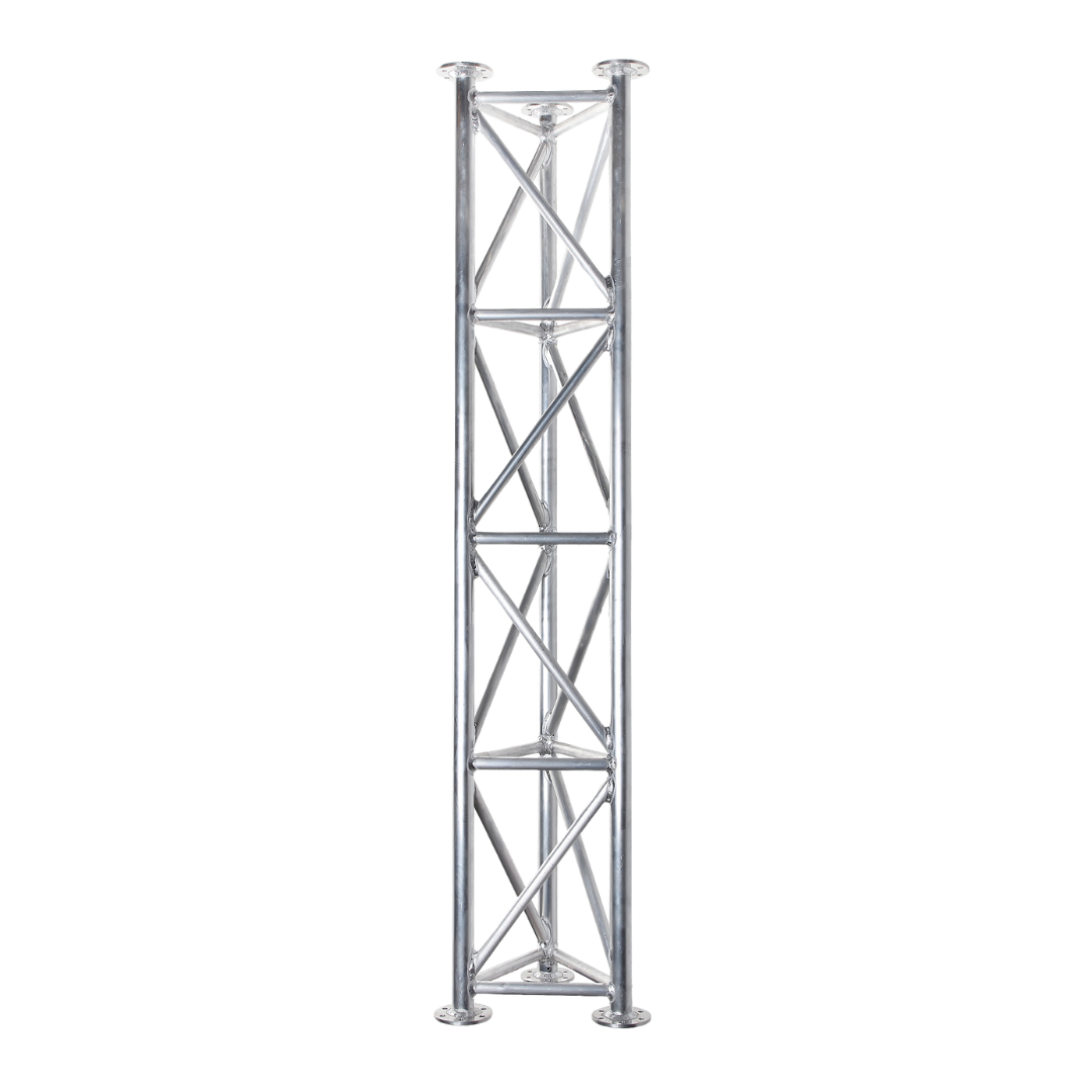 UMA ML70 universele aluminium vrijstaande kantelbare truss mast 7 meter in onderdelen kit voor zelfbouw met grondanker