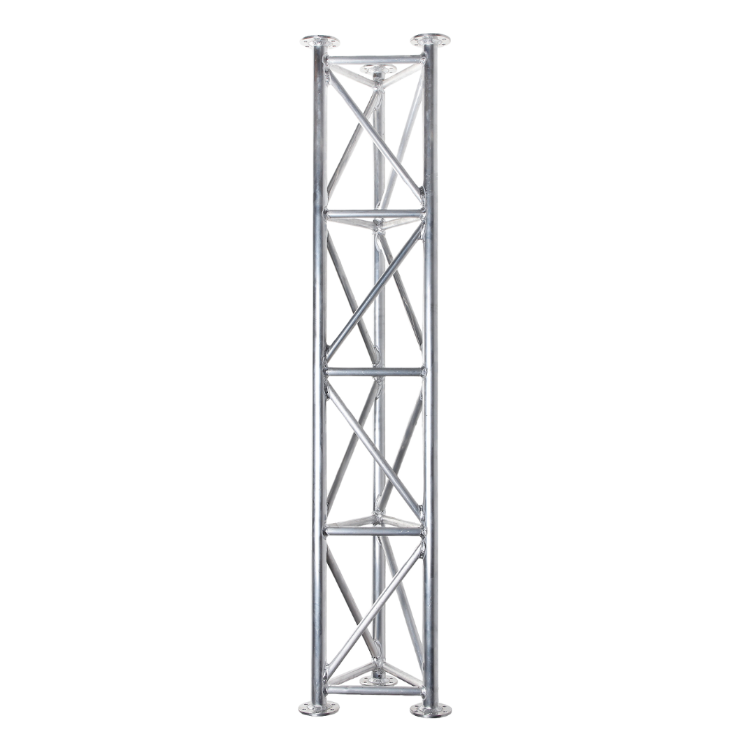 UMA ML85 universele aluminium vrijstaande kantelbare truss mast 8, 5 meter in onderdelen kit voor zelfbouw met grondanker