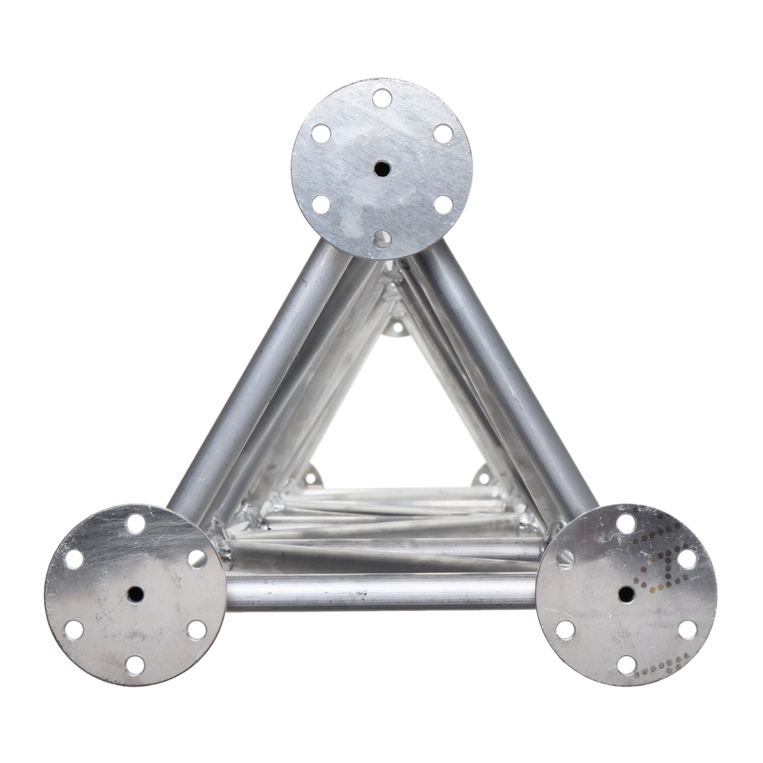 UMA ML85 universele aluminium vrijstaande kantelbare truss mast 8, 5 meter in onderdelen kit voor zelfbouw met grondanker