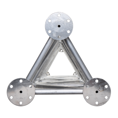 UMA ML85 universele aluminium vrijstaande kantelbare truss mast 8, 5 meter in onderdelen kit voor zelfbouw met grondanker