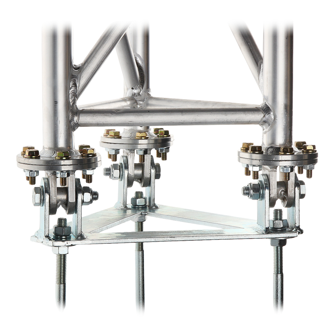 UMA MLAN betonanker set voor WL4 truss roostermast voet WL4 MLBA