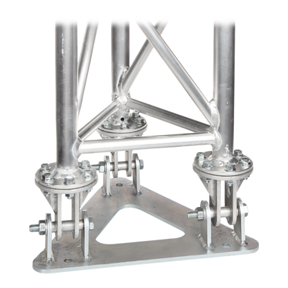 UMA MLBA voet kantelbaar voor aluminium WL4 truss roostermast element WL4 ML15