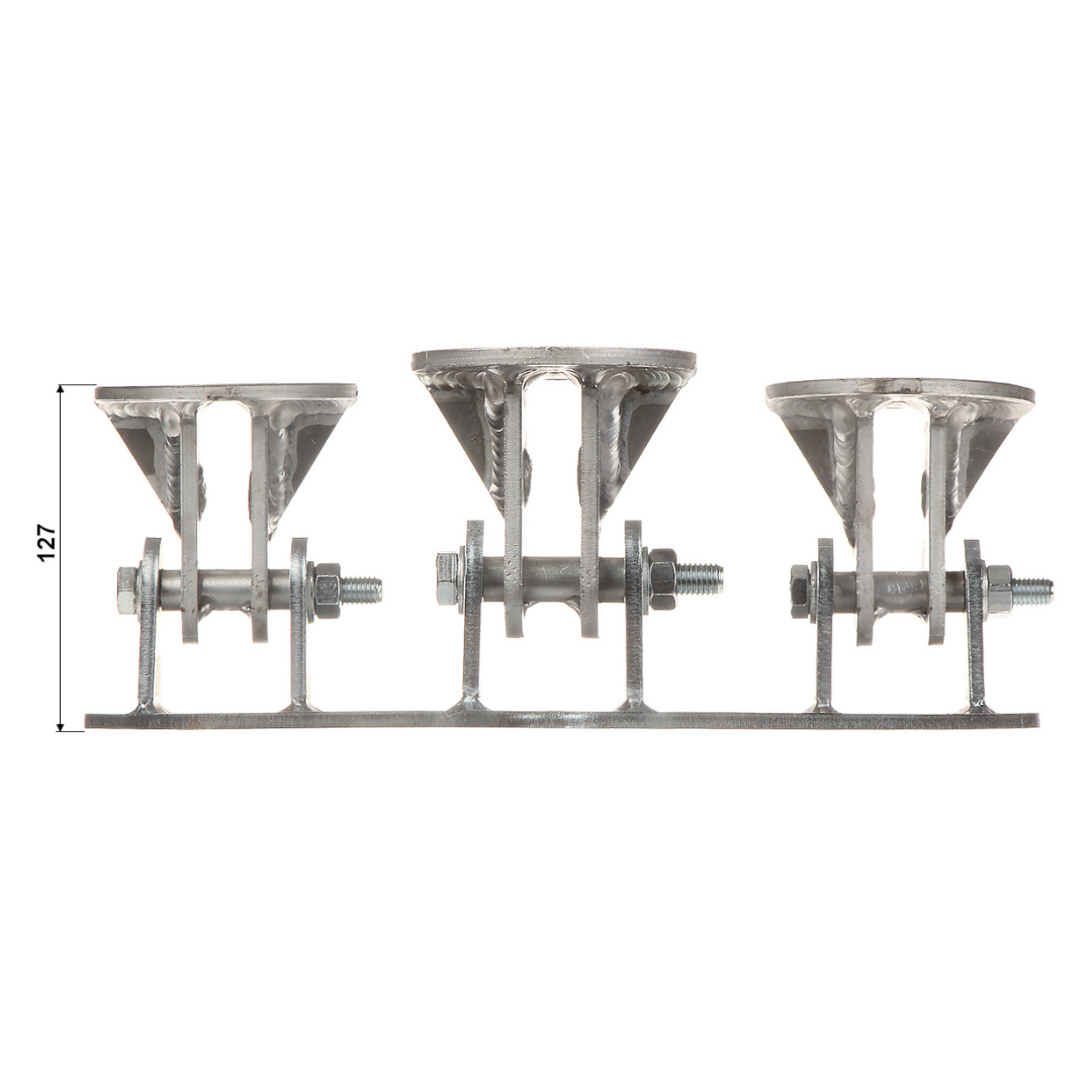 UMA MLBA voet kantelbaar voor aluminium WL4 truss roostermast element WL4 ML15