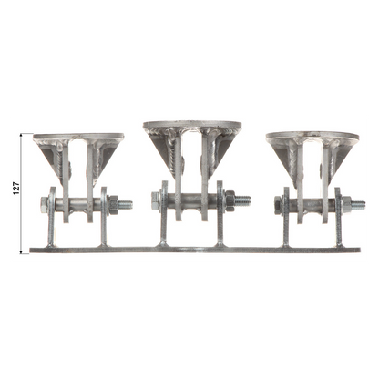 UMA MLBA voet kantelbaar voor aluminium WL4 truss roostermast element WL4 ML15