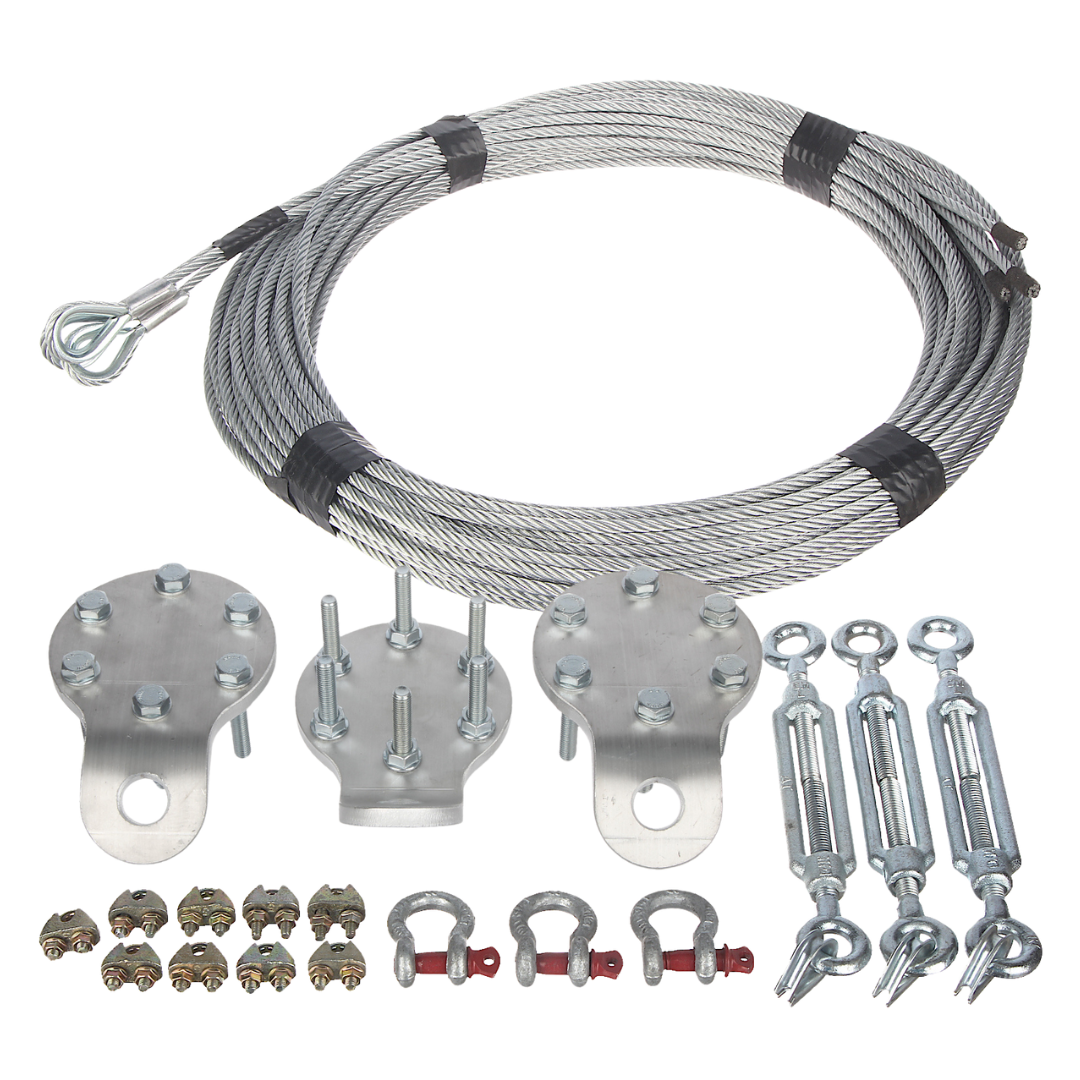 UMA MLGW tui kabel set voor aluminium truss element mast