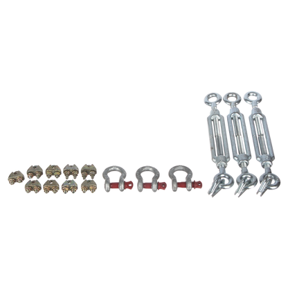 UMA MLGW tui kabel set voor aluminium truss element mast