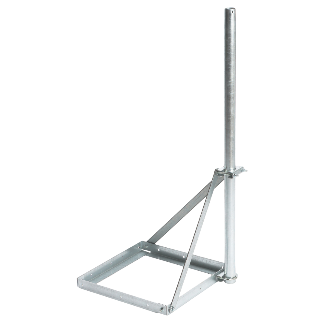 UMA MT10 verplaatsbare mast 1 meter met ballastvoet voor camera of antenne