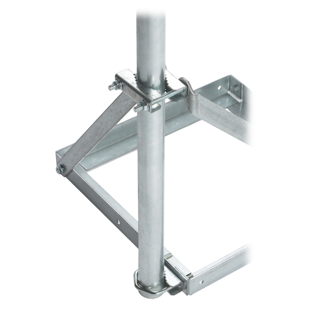 UMA MT10 verplaatsbare mast 1 meter met ballastvoet voor camera of antenne