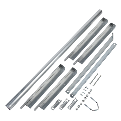 UMA MT10 verplaatsbare mast 1 meter met ballastvoet voor camera of antenne
