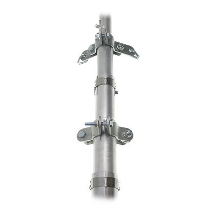 UMA MT100 Telescopische universele aluminium mast 10m met tuikabels voor camera of antenne