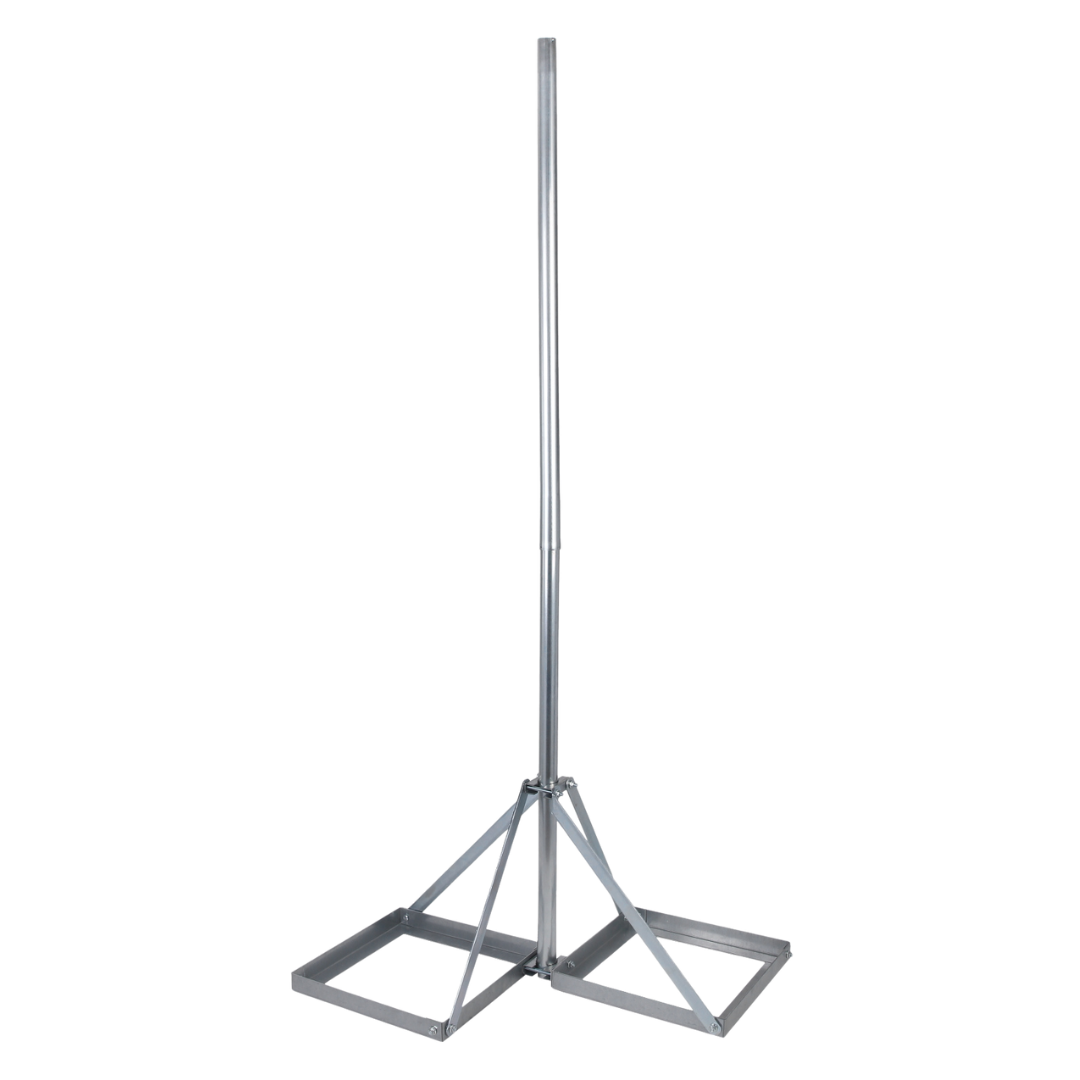 UMA MT20 verplaatsbare mast 2 meter met ballastvoet voor camera of antenne