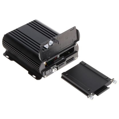 UMA NVR-M-R mobiele NVR recorder 4 kanalen Full HD met PoE,  WiFi,  GPS,  4G,  HDMI,  VGA,  USB,  Alarm I/O,  RS485,  HDD slot en 2x SD slot