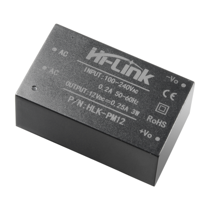UMA PA-12-0250 12V/250mA universele micro voeding blok 230VAC - 12VDC