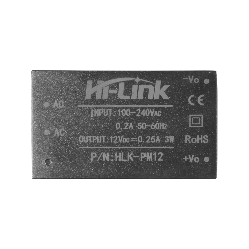 UMA PA-12-0250 12V/250mA universele micro voeding blok 230VAC - 12VDC