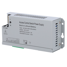 UMA  PA-AC-12VDC3A-BAT voeding adapter voor toegangscontrole en intercom met ingebouwde backup accu
