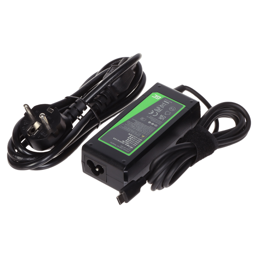 UMA PA-C-65W universele USB-C stekker voedingsadapter 65 watt voor laptops en tablets