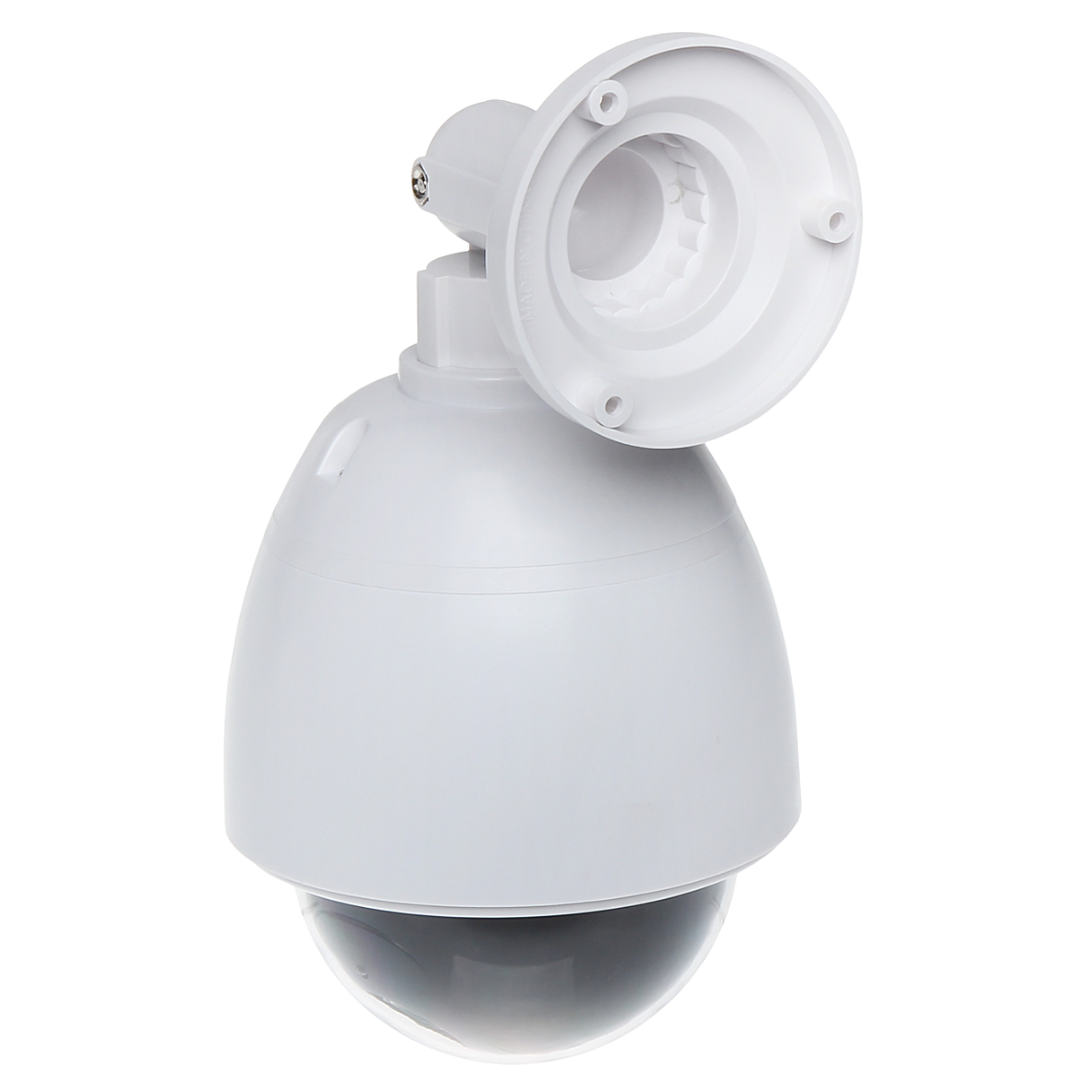 UMA PDO-LED-W realistische dummy beveiligingscamera voor buiten met knipperende LED