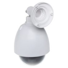 UMA PDO-LED-W realistische dummy beveiligingscamera voor buiten met knipperende LED