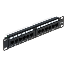 UMA PP-10-RJ45 Patch paneel 10'' voor UTP kabels in een RACK 10'' kast