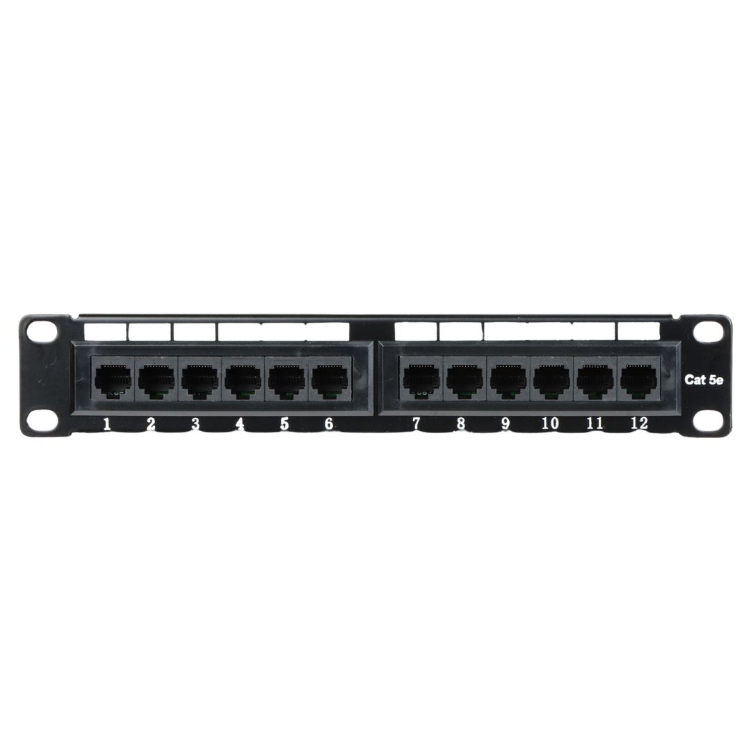 UMA PP-10-RJ45 Patch paneel 10'' voor UTP kabels in een RACK 10'' kast