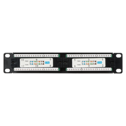 UMA PP-10-RJ45 Patch paneel 10'' voor UTP kabels in een RACK 10'' kast