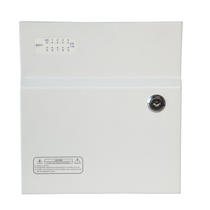 UMA PSM120-9-12-UPS Voedingskast 9 kanaals 12VDC 10A 120Watt met UPS functie