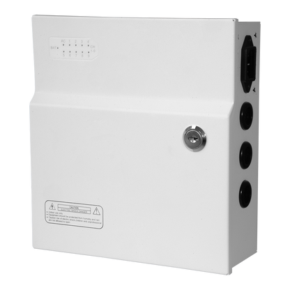 UMA PSM120-9-12-UPS Voedingskast 9 kanaals 12VDC 10A 120Watt met UPS functie