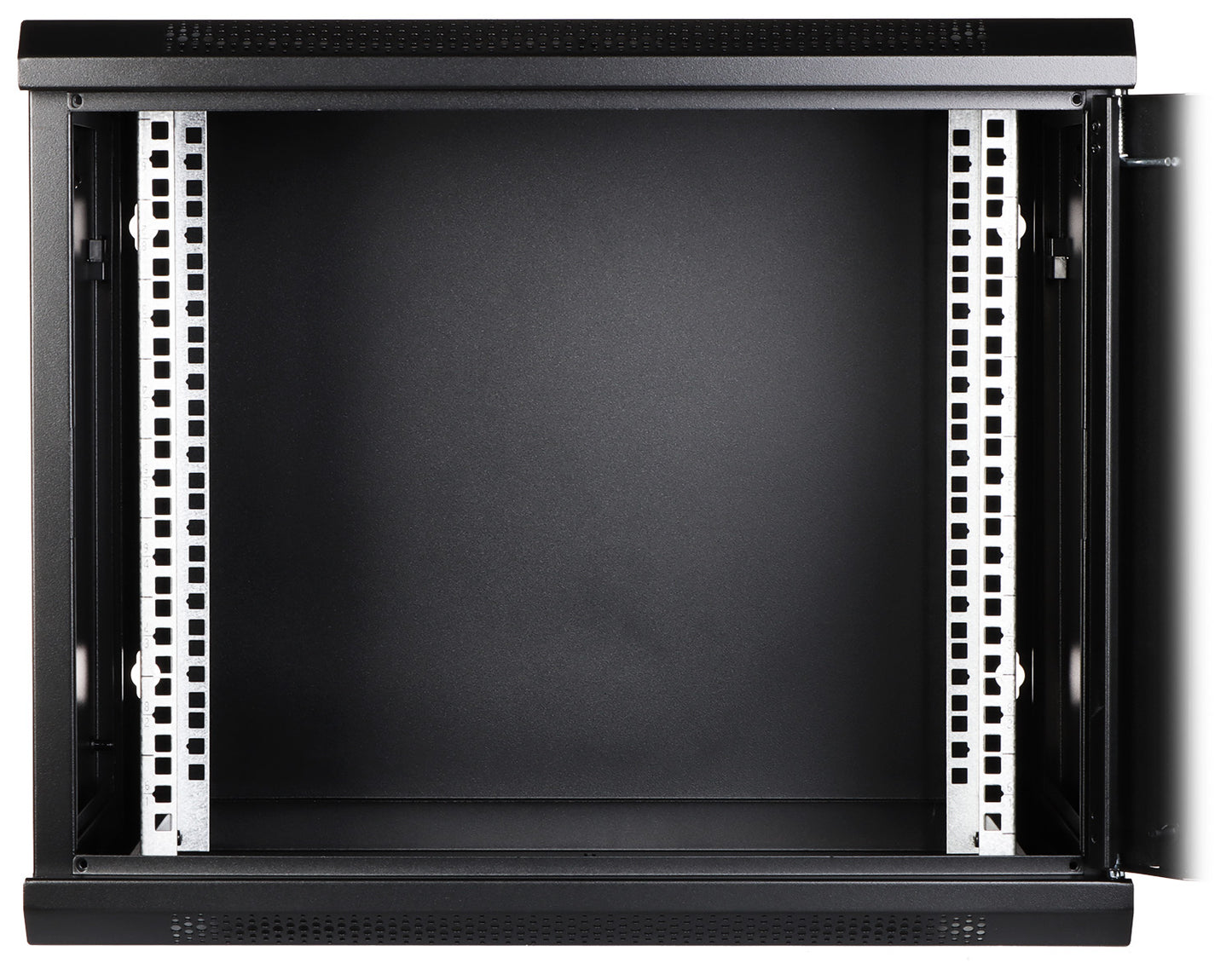 UMA RA19-9U-450 – Patchkast wand - met glazen afsluitbare deur (600x505x450mm)