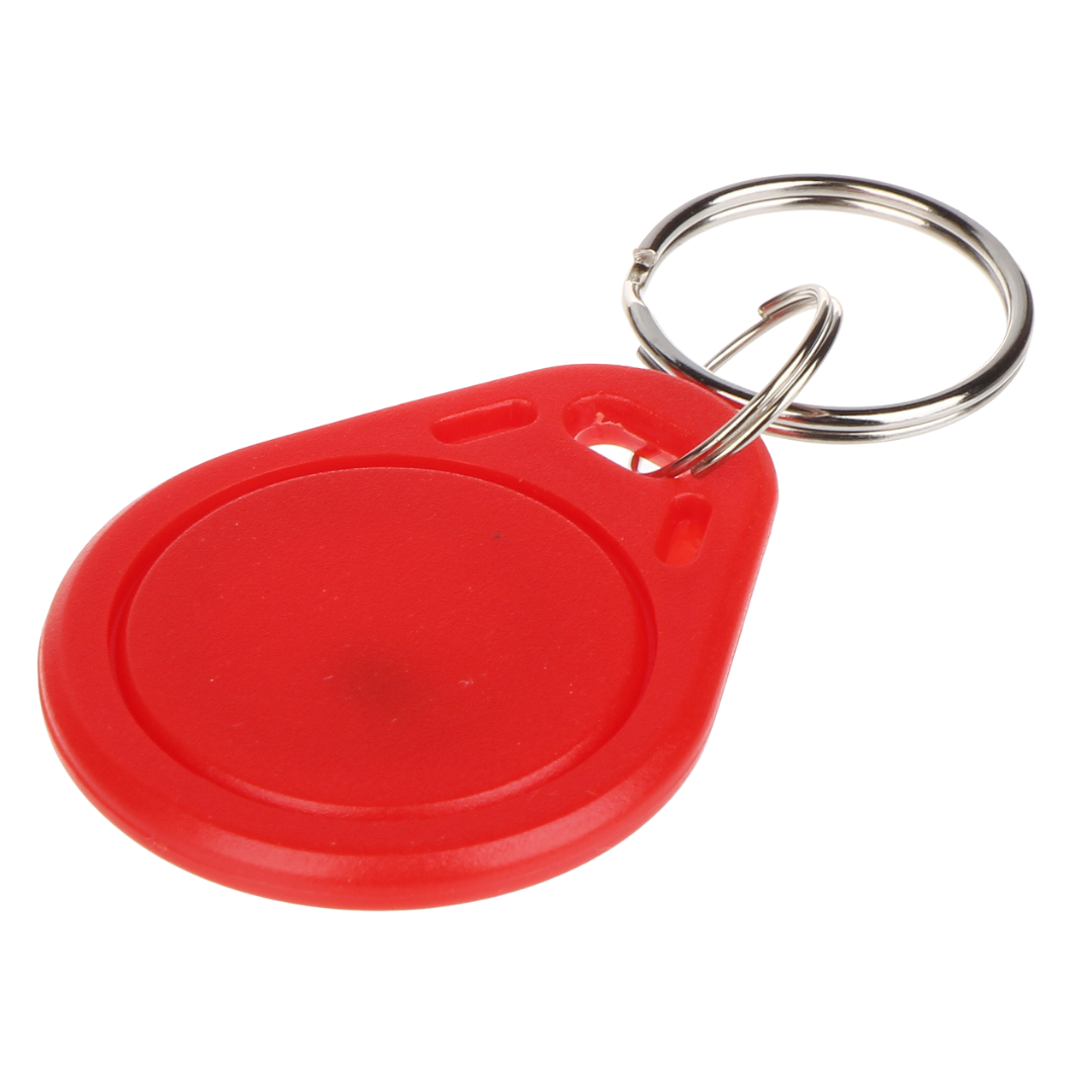 UMA RFID tags rood met key ring (10 stuks)