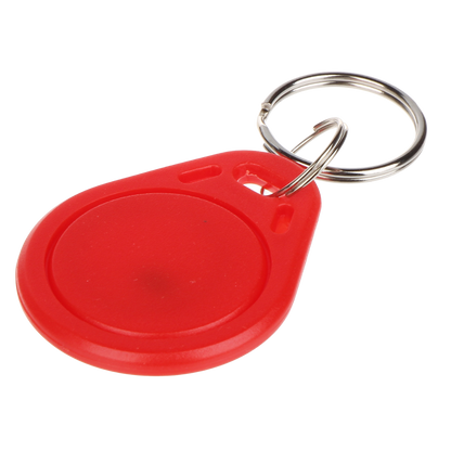 UMA RFID tags rood met key ring (10 stuks)
