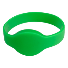UMA RFID B-G siliconen armband groen (10 stuks)