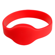 UMA RFID B-R RFID siliconen armband rood (10 stuks)