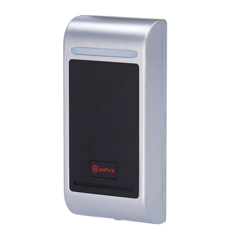 UMA RPRO-1-M stand alone toegangscontrole Mifare kaartlezer met metalen behuizing en geschikt voor buiten