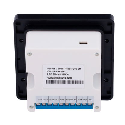 UMA RPRO-QR-MF kaartlezer MF 13.56Mhz en QR code lezer voor binnen met Wiegand,  USB,  RS485 uitgang
