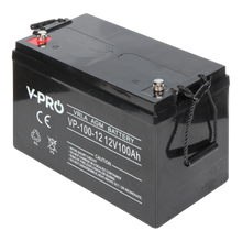 UMA SB-12-1000 accu 12VDC 100 Ah voor bijvoorbeeld een zonnepaneel,  alarm,  UPS of toegangscontrole installatie
