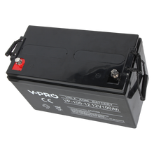 UMA SB-12-1000 accu 12VDC 100 Ah voor bijvoorbeeld een zonnepaneel,  alarm,  UPS of toegangscontrole installatie