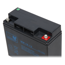 UMA SB-12-180 accu 12VDC 18Ah voor bijvoorbeeld een zonnepaneel,  alarm,  UPS of toegangscontrole installatie