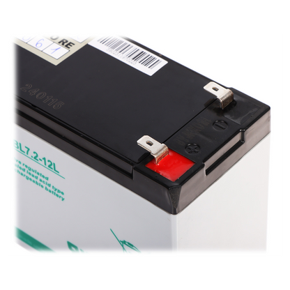 UMA SB-12-72-S accu 12VDC 7, 2Ah voor bijvoorbeeld een zonnepaneel,  alarm,  UPS of toegangscontrole installatie