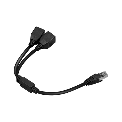 UMA SPLIT-RJ45 splitter RJ45 van 1 mannelijke connector naar 2 vrouwelijke connectoren