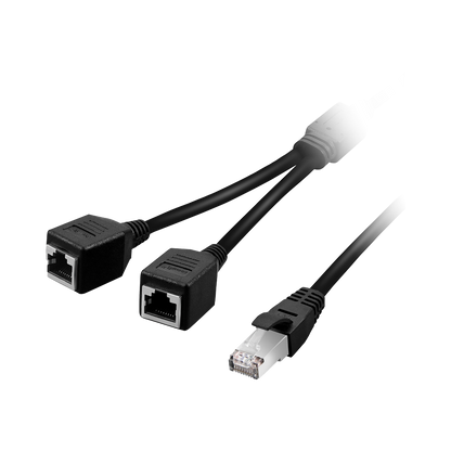 UMA SPLIT-RJ45 splitter RJ45 van 1 mannelijke connector naar 2 vrouwelijke connectoren