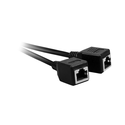 UMA SPLIT-RJ45 splitter RJ45 van 1 mannelijke connector naar 2 vrouwelijke connectoren