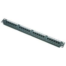 UMA SRPP-24 - 1U Patch panel - 24x UTP RJ45 CAT6