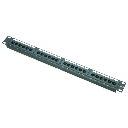 UMA SRPP-24 - 1U Patch panel - 24x UTP RJ45 CAT6