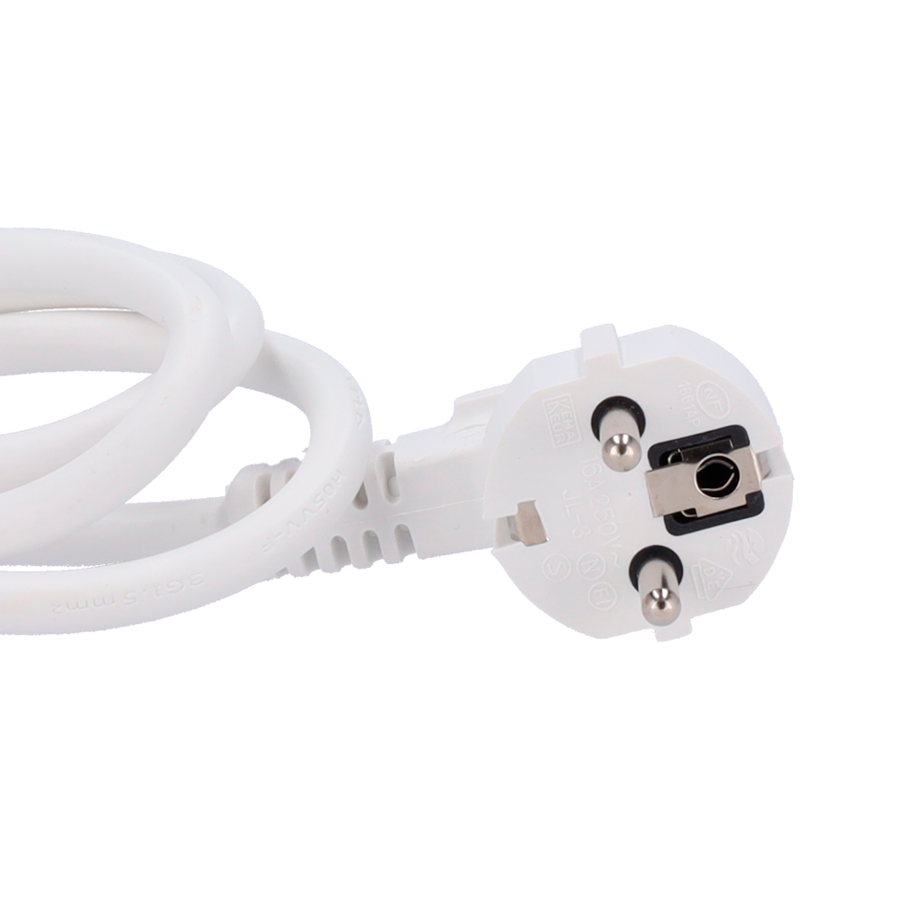 UMA SRPU-3 drievoudige witte stekkerdoos voeding contactdoos met geïntegreerde aan-uit knop