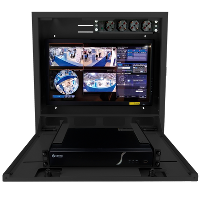 UMA SRW1-B - Kast voor VESA NVR - Zwart