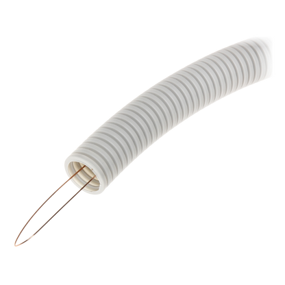 UMA ST2519-25P rol 25 meter spiraal flexibele installatie buis van zelfdovend PVC met trekdraad en binnen diameter van 19mm