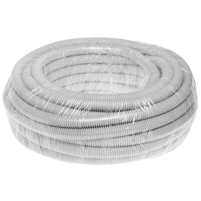 UMA ST2519-25P rol 25 meter spiraal flexibele installatie buis van zelfdovend PVC met trekdraad en binnen diameter van 19mm