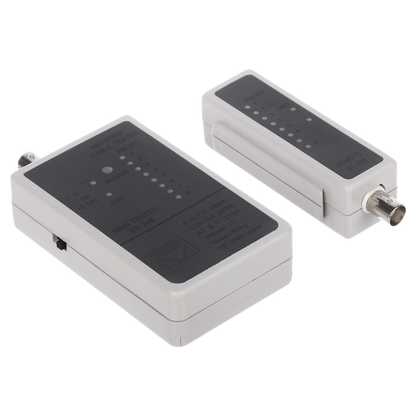 UMA TEST-UTPCOAX universele kabeltester voor UTP en Coax kabel met RJ45 en BNC aansluiting