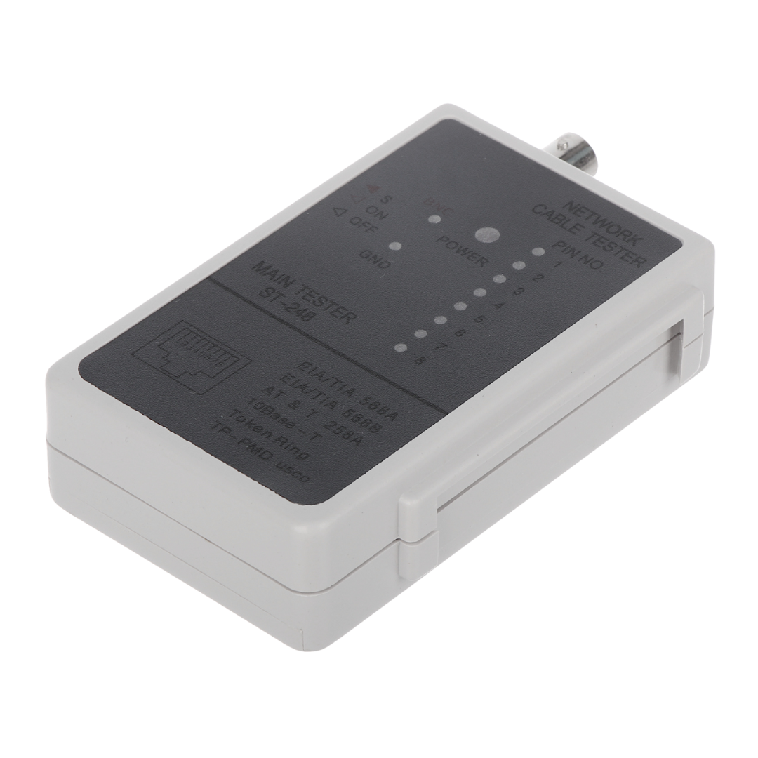UMA TEST-UTPCOAX universele kabeltester voor UTP en Coax kabel met RJ45 en BNC aansluiting
