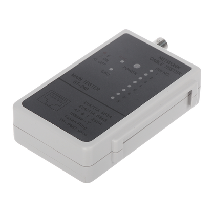 UMA TEST-UTPCOAX universele kabeltester voor UTP en Coax kabel met RJ45 en BNC aansluiting
